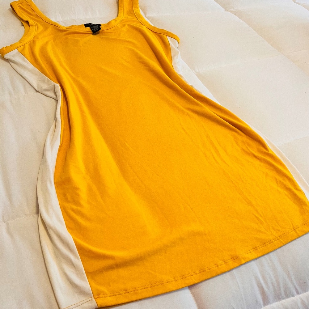 Yellow Women’s Tank Dress